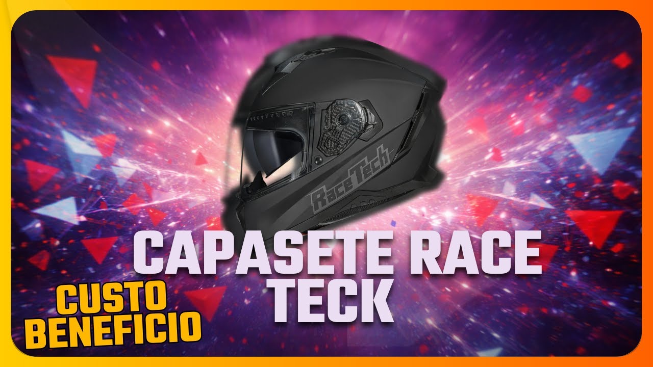 Race Tech —TOP  O Capacete Custo-Benefício do Momento?