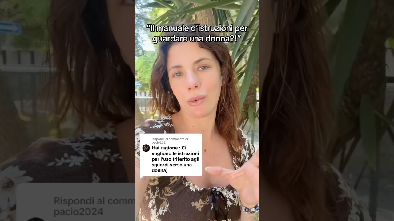 &ldquo;Il manuale d&rsquo;istruzioni per guardare una donna&rdquo; #sensocivico #rispetto