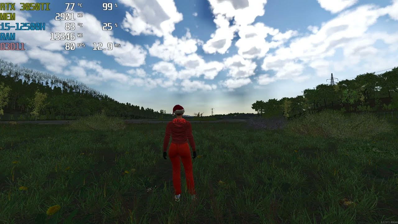 RTX 3050TI / SCUM GAME UPDATE 9.5