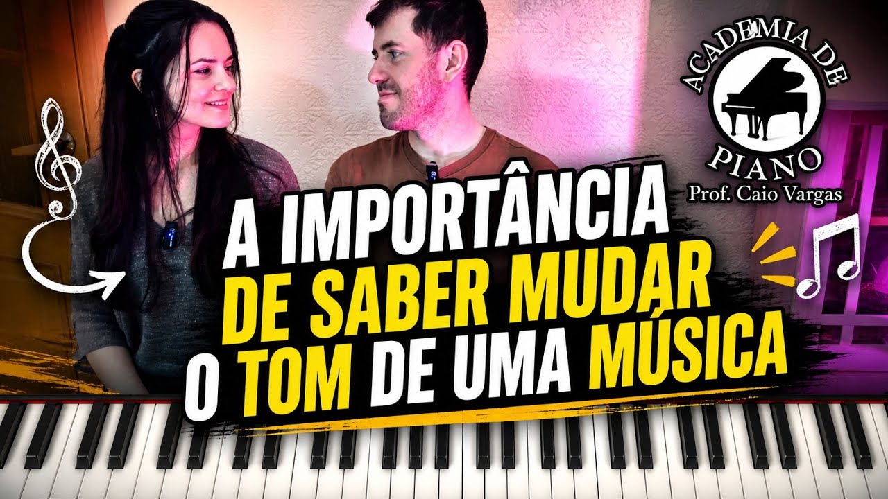 Entenda a importância e por qual motivo devemos saber mudar o tom de uma música! 🎶