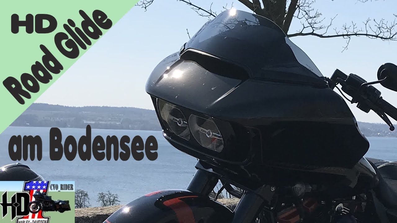 Harley Davidson Road Glide CVO | HD 2018 Road Glide CVO am Bodensee | 4K