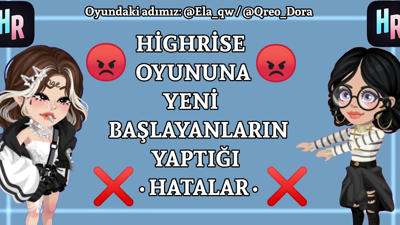 HİGHRİSE OYUNUNA YENİ BAŞLAYANLARIN YAPTIĞI HATALAR VE DOĞRULARI #highrise #keşfetbeniöneçıkar