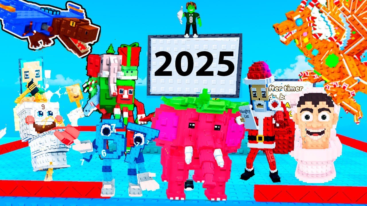 ROBLOX Brainrot Tower Funny Moments (BEST OF 2025)