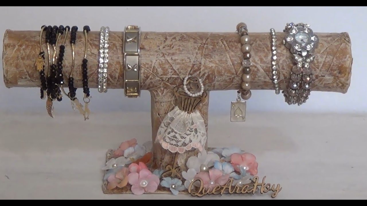 Como hacer Soporte para pulseras DIY