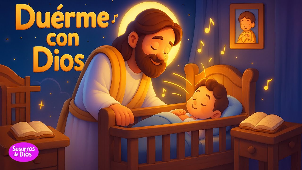 Canciones de Cuna Cristianas – La Protección de Dios para Dormir (Música Bíblica para Bebés)
