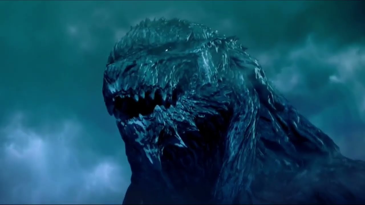 Godzilla's attack against Mechagodzilla City 