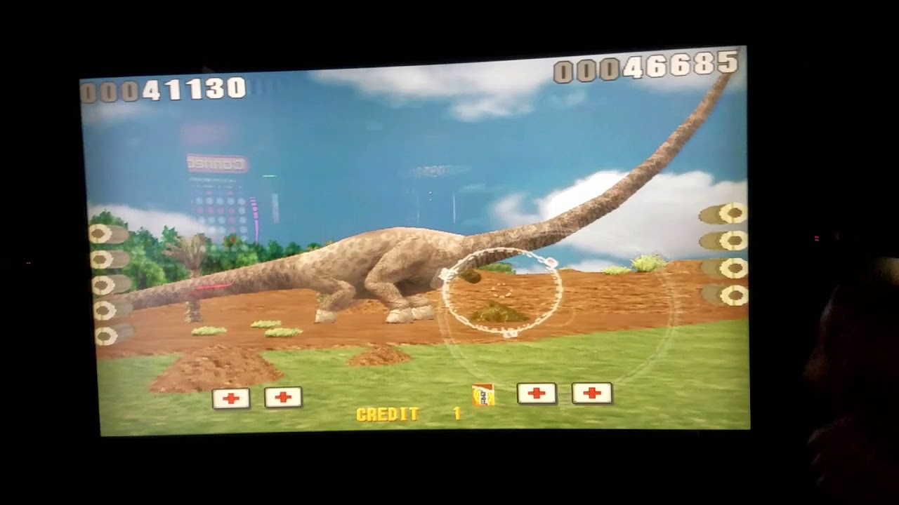 ]-[ate' Plays With Friends: The Lost World Jurassic Park Arcade Rail Shooter