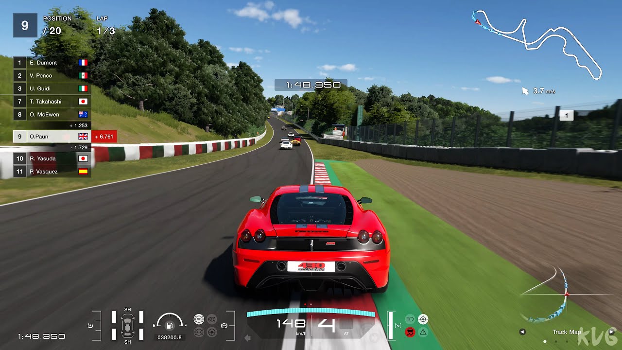 Gran Turismo 7 - Ferrari 430 Scuderia 2007 - Gameplay (PS5 UHD) [4K60FPS]