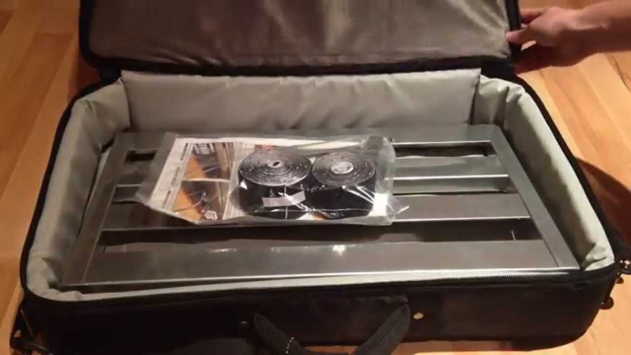 Mono M80 & Pedaltrain 1 (Chrome) Pedalboard & Case Combo