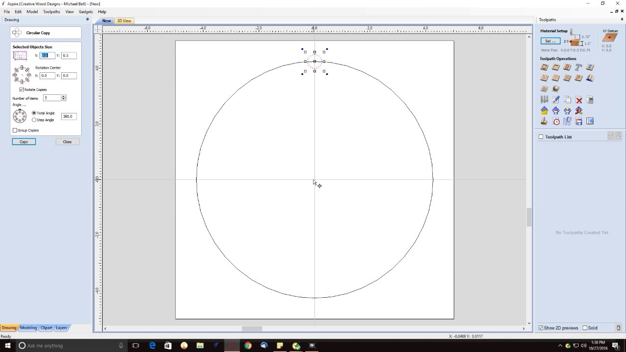 Create Circular Array