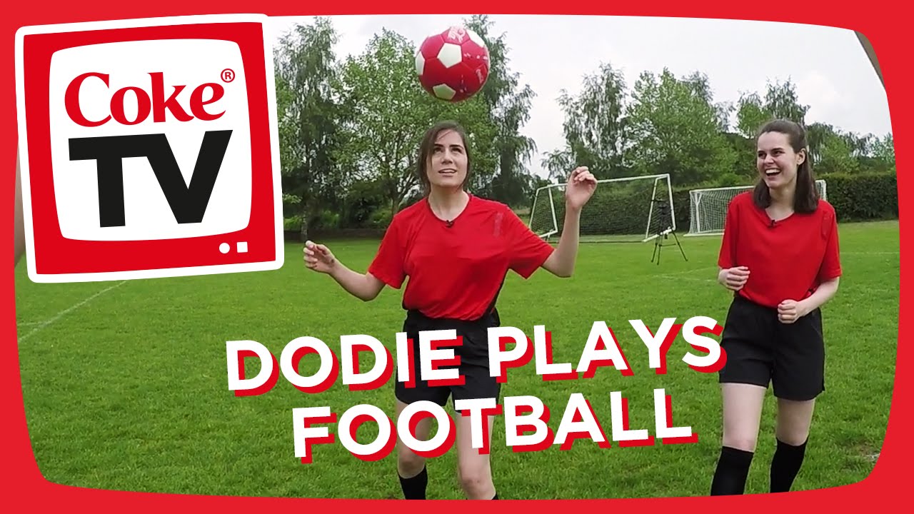 Can Dodie and Lucy become pro footballers? | #CokeTVMoment