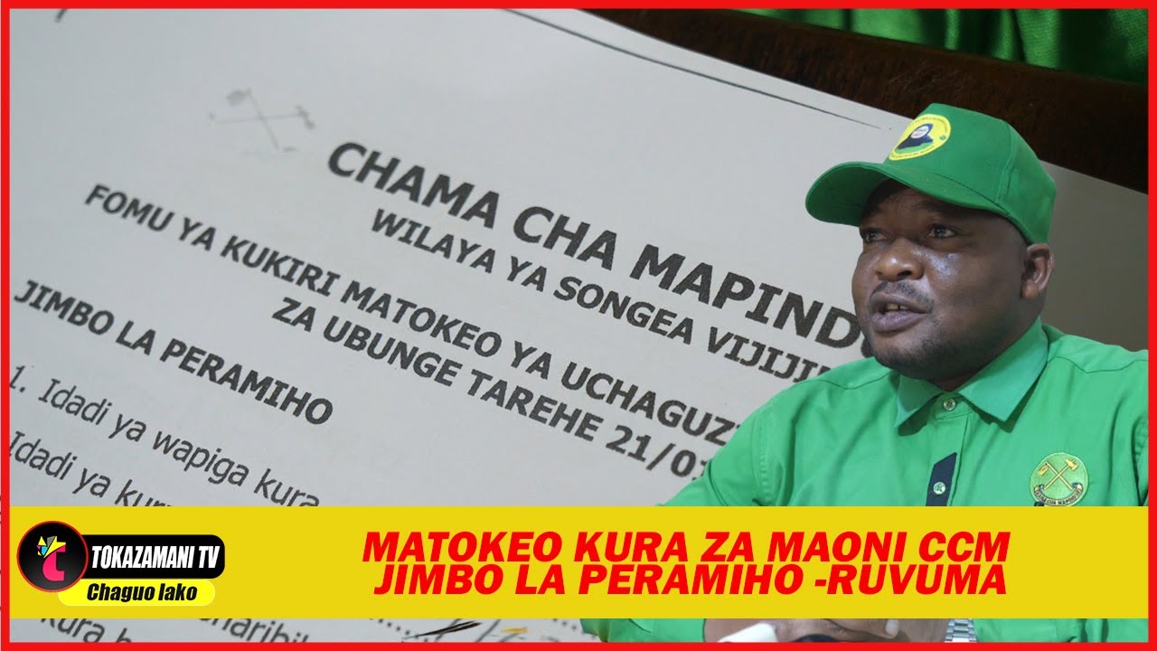 MATOKEO YA KURA ZA MAONI CCM PERAMIHO | KUMSAKA MRITHI WA JENISTA MHAGAMA