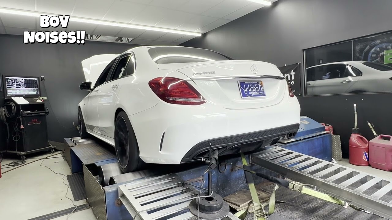 🚨 707HP COMIN’ HOT 🚨 MERCEDES C43 AMG BIG TURBO #amrperformance