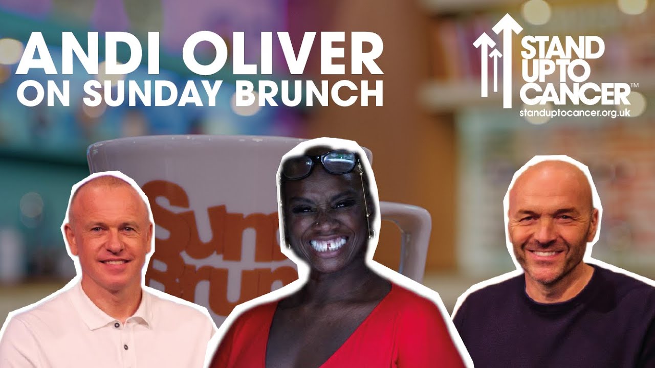 Andi Oliver Cooking on Sunday Brunch | Stand Up To Cancer 2020