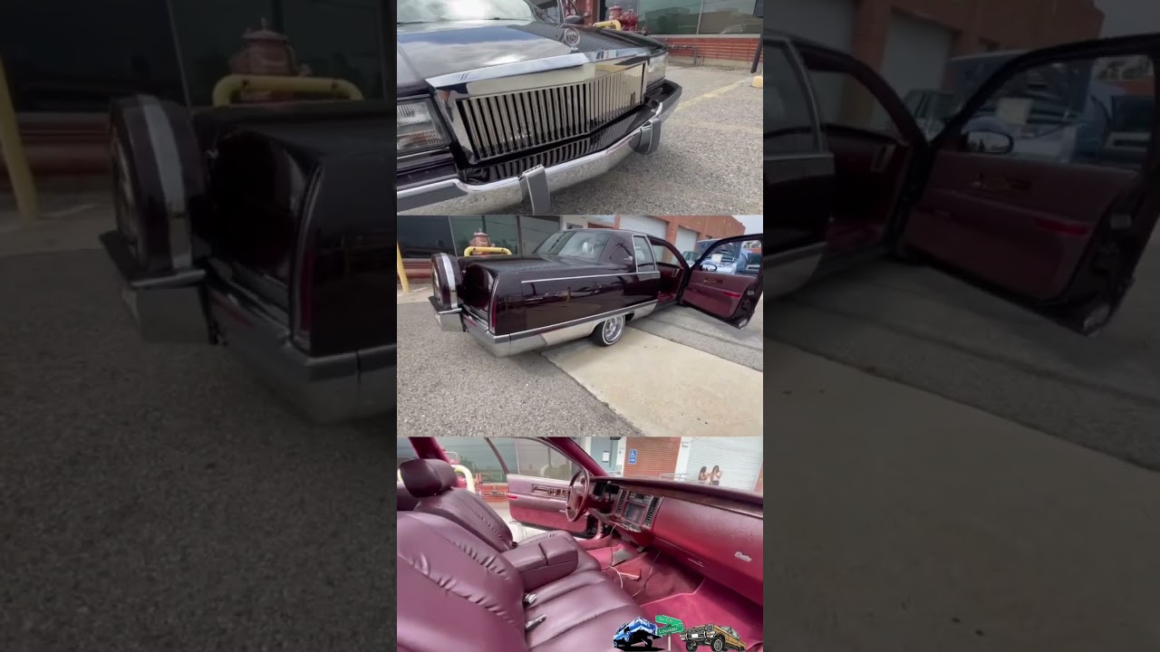 #lowrider 2 Door Big Body Cadillac Fleetwood coupe! (Lowrider Blvd) #cadillac #cars #lowriders