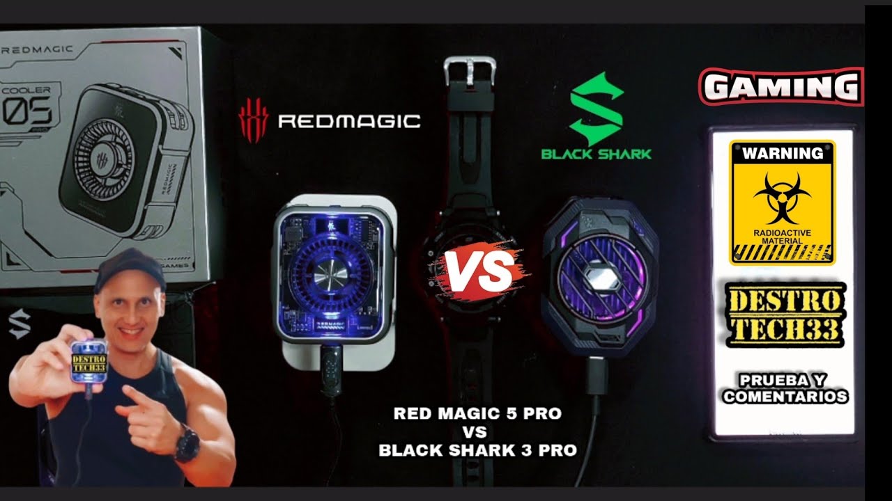RED MAGIC 5 PRO Vs BLACK SHARK 3 PRO PRUEBAS DE RENDIMIENTO SPEED TEST EN ESPAÑOL #gaming #gamer