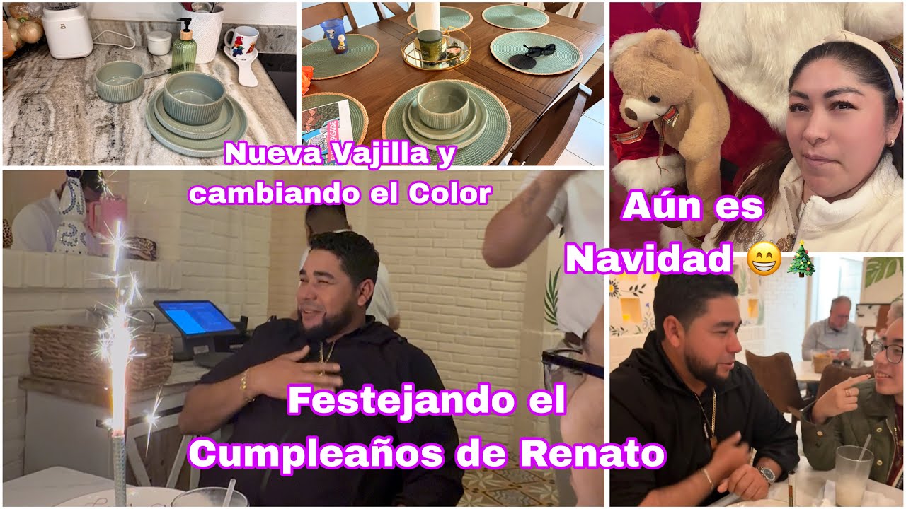 Celebrando el Cumpleaños de Renato💕🥳 la Vajilla que encontré 😍💚 