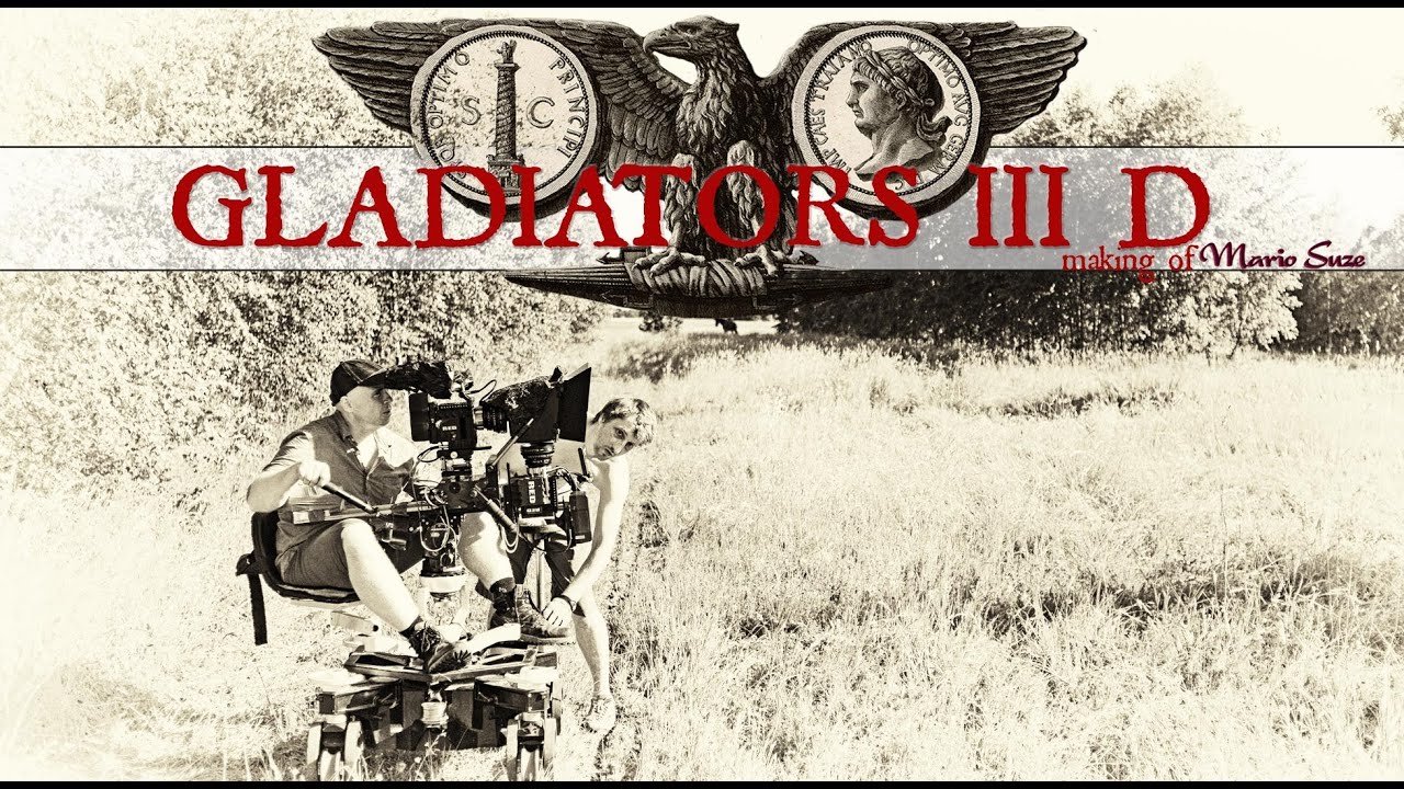 Gladiators 3D - stereoscopic movie (making of by stereographer Mario Suze) vol.9