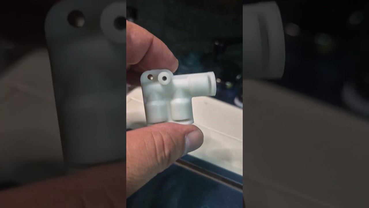 Repair leaking f connector and guage moisture in Gemilai espresso machine (Filipino)