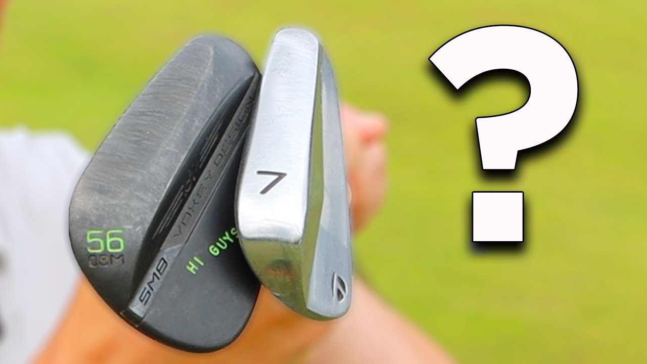 Should you CHIP with a 7 IRON or a WEDGE?