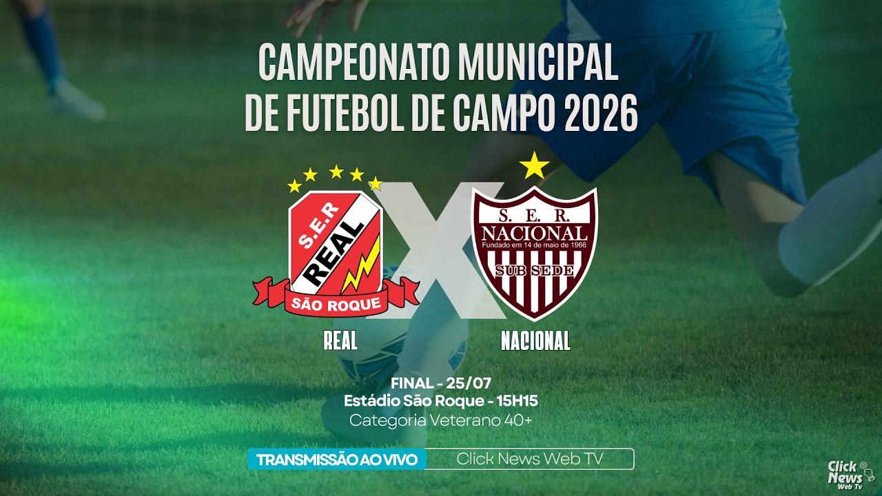 Camp. Mun. de Futebol de Campo 2026 - Cat. Veterano 40+ (FINAL)