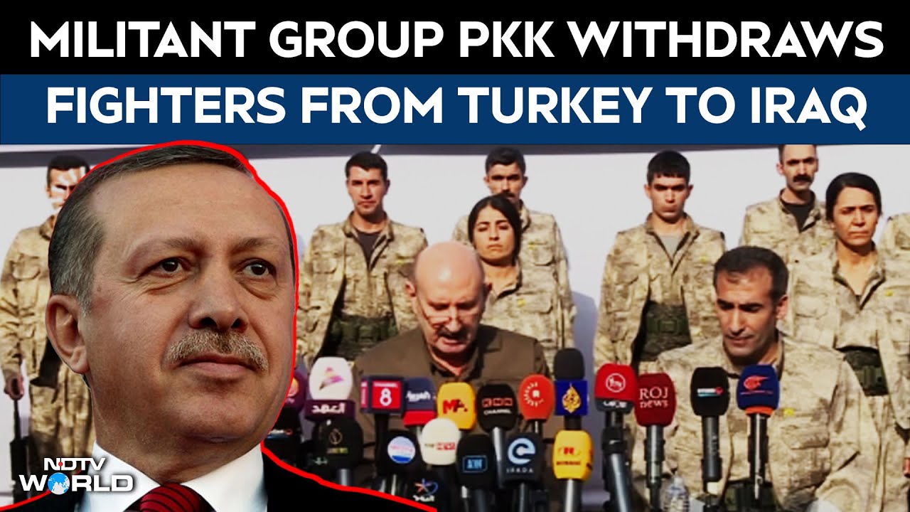 Turkey News | PKK Withdraws Fighters From Turkey To Iraq As Part Of Peace Deal With Turkey