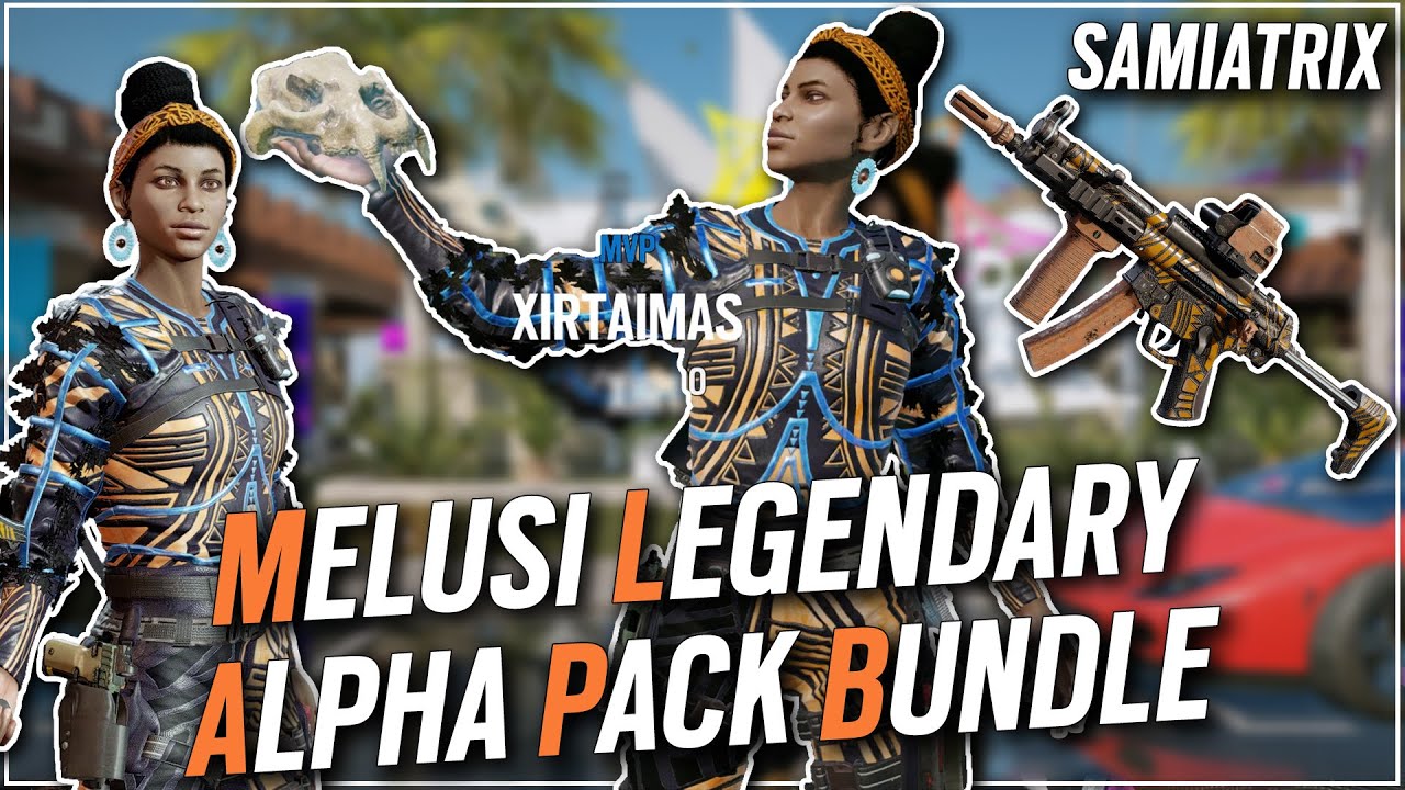 MELUSI LEGENDARY ALPHA PACK BUNDLE - IN GAME SHOWCASE - OPERATION HIGH CALIBRE