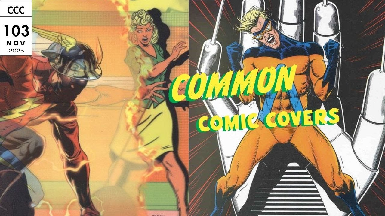 Issue 103: Flash Rebirth Lenticular, Animal Man, Grant Morrison, Brian Bolland| Common Comic Covers
