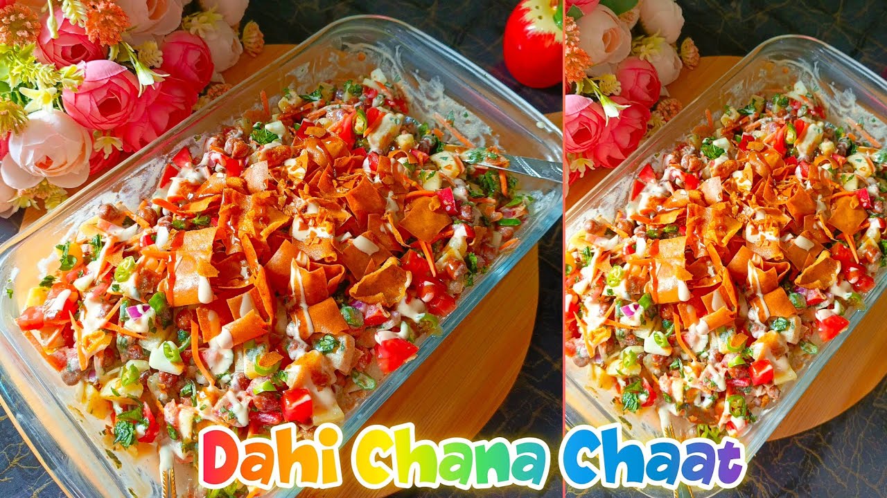 Ramzan Special Dahi Chana Chaat | Easy & Healthy Iftar Recipe | Street Food Style Chana Chaat