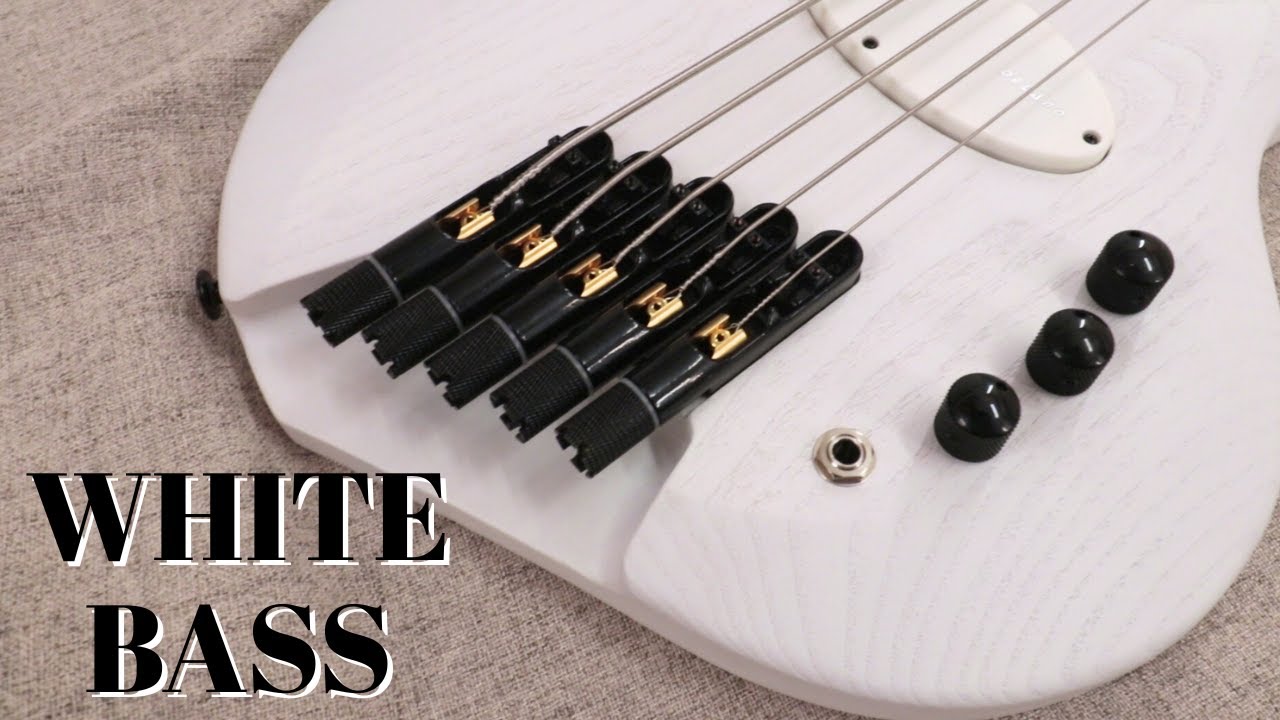Making an Inlaid Fretboard Bass