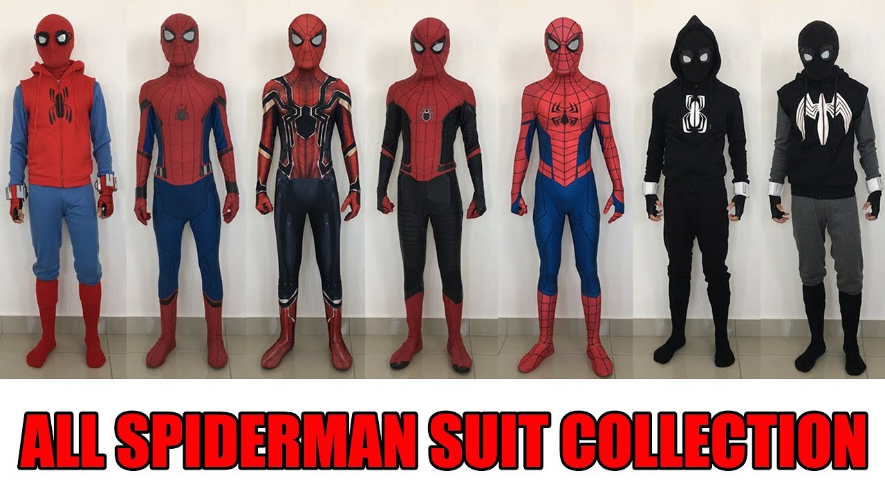 Spiderman Bros ALL SPIDER-MAN SUIT COLLECTION