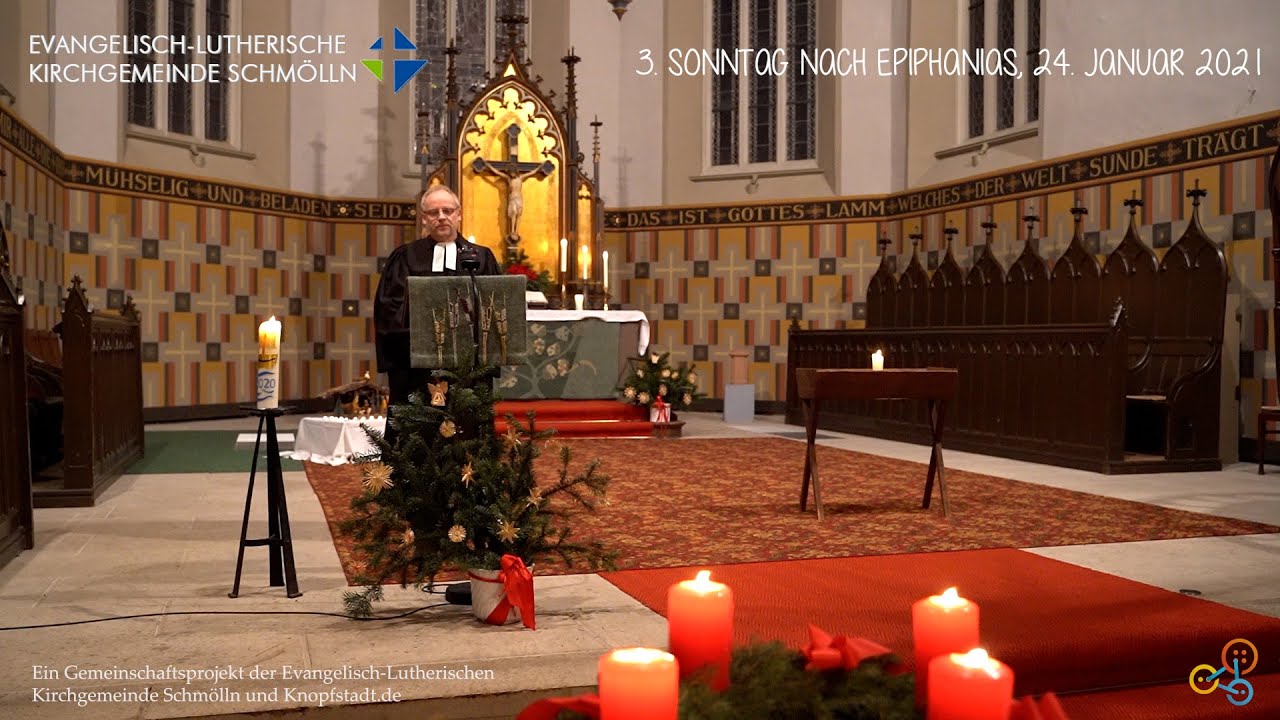 Andacht zum 3. Sonntag nach Epiphanias, 24. Januar 2021 #gemeinsamstark
