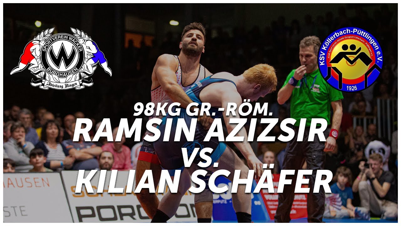 RINGEN - DMM FINALE (Rückkampf)  - 98kg GR Ramsin Azizsir vs. Kilian Markus Schäfer