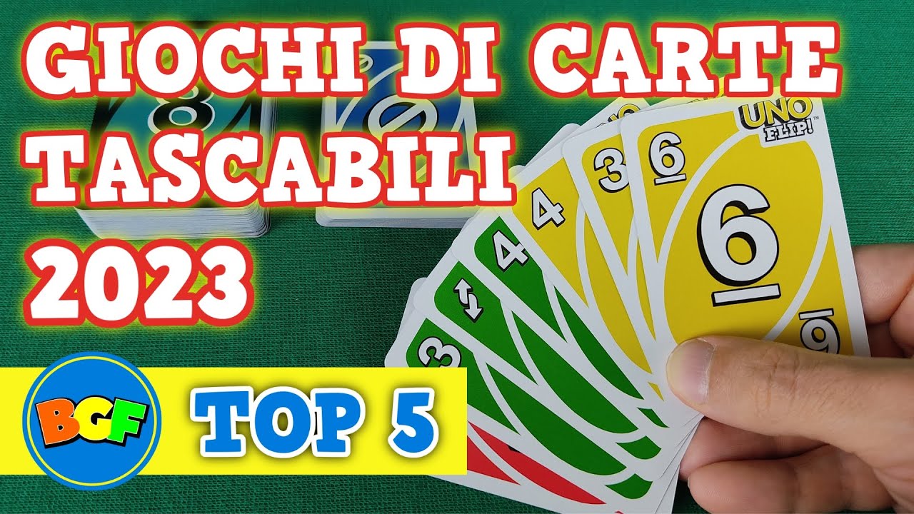 Top5 Giochi di Carte Tascabili 2023