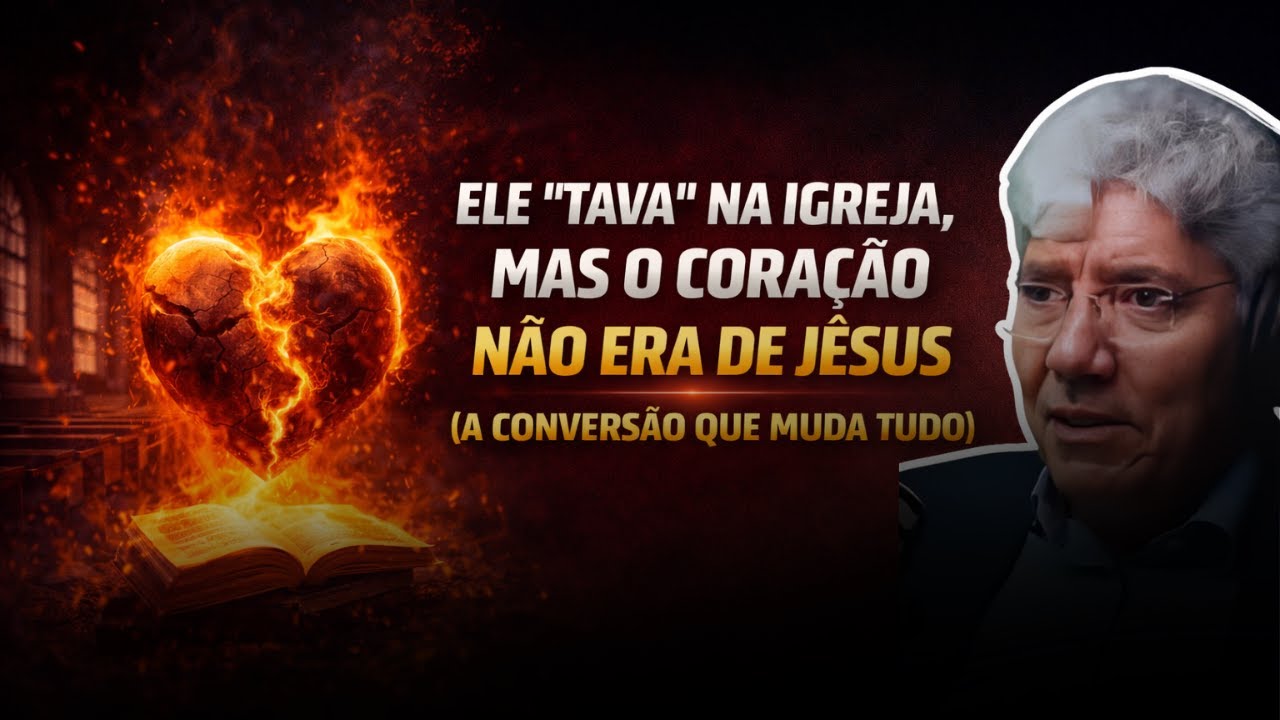 ELE “TAVA” NA IGREJA, MAS O CORAÇÃO NÃO ERA DE JESUS (A CONVERSÃO QUE MUDA TUDO)