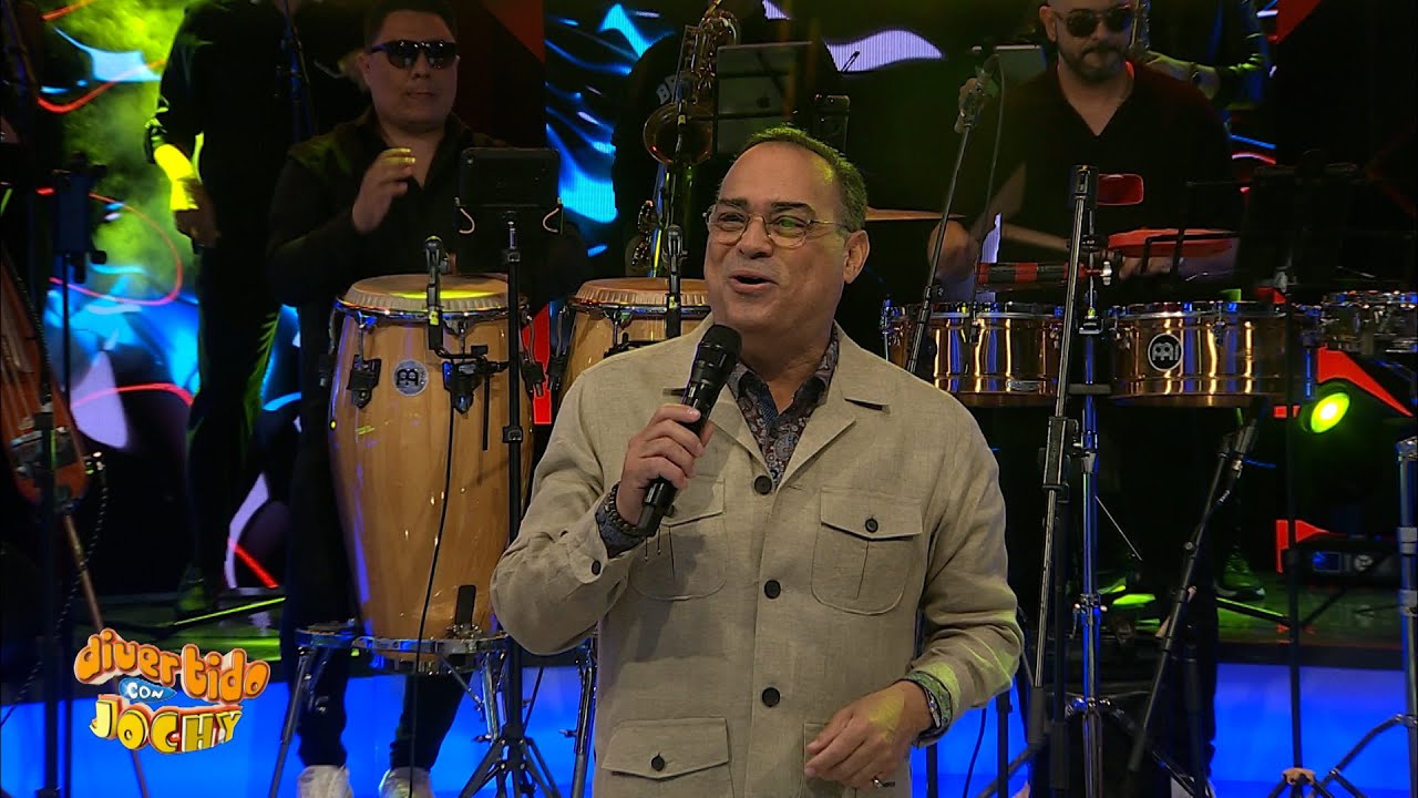 Gilberto Santa Rosa sorprende a Jochy Santos