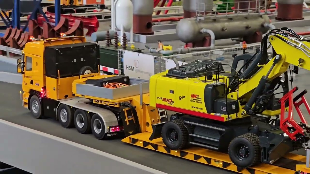 Amazing RC Trucks RMW Techno Scale Models Intermodellbau Messe Dortmund 2025 Part 2