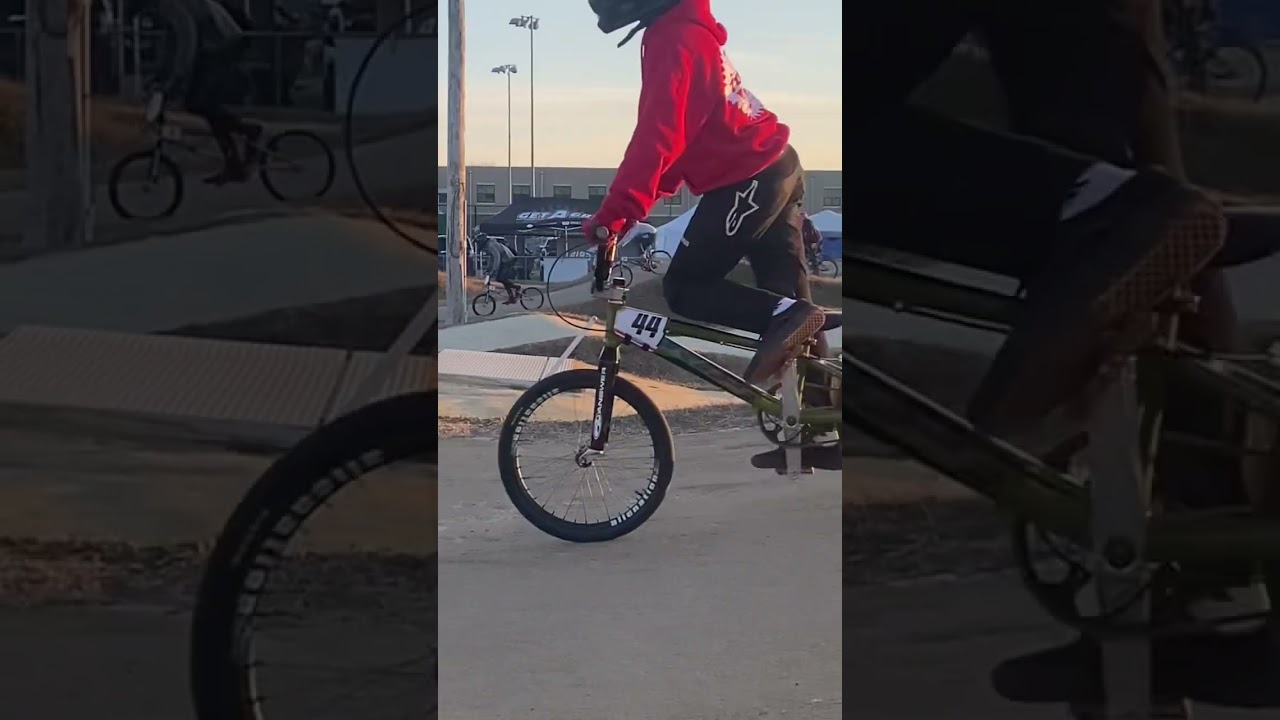 I went from 7th to 4th but I had a really bad gate @usabmxvideos @firststatebmx9896 #racing