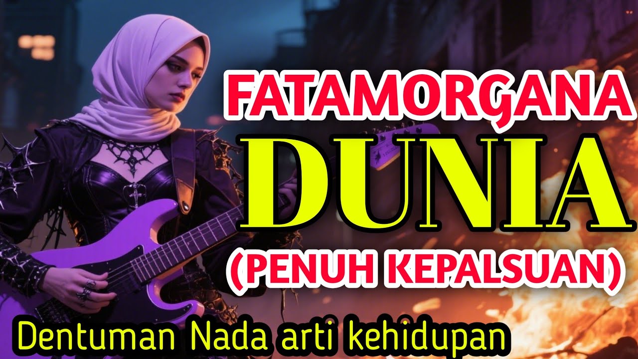 🔥 VIRAL | Fatamorgana Dunia – Lagu Islami Terbaru 2025 | OFFICIAL VIDEO MUSIK ROCK GOTHIC RELIGI