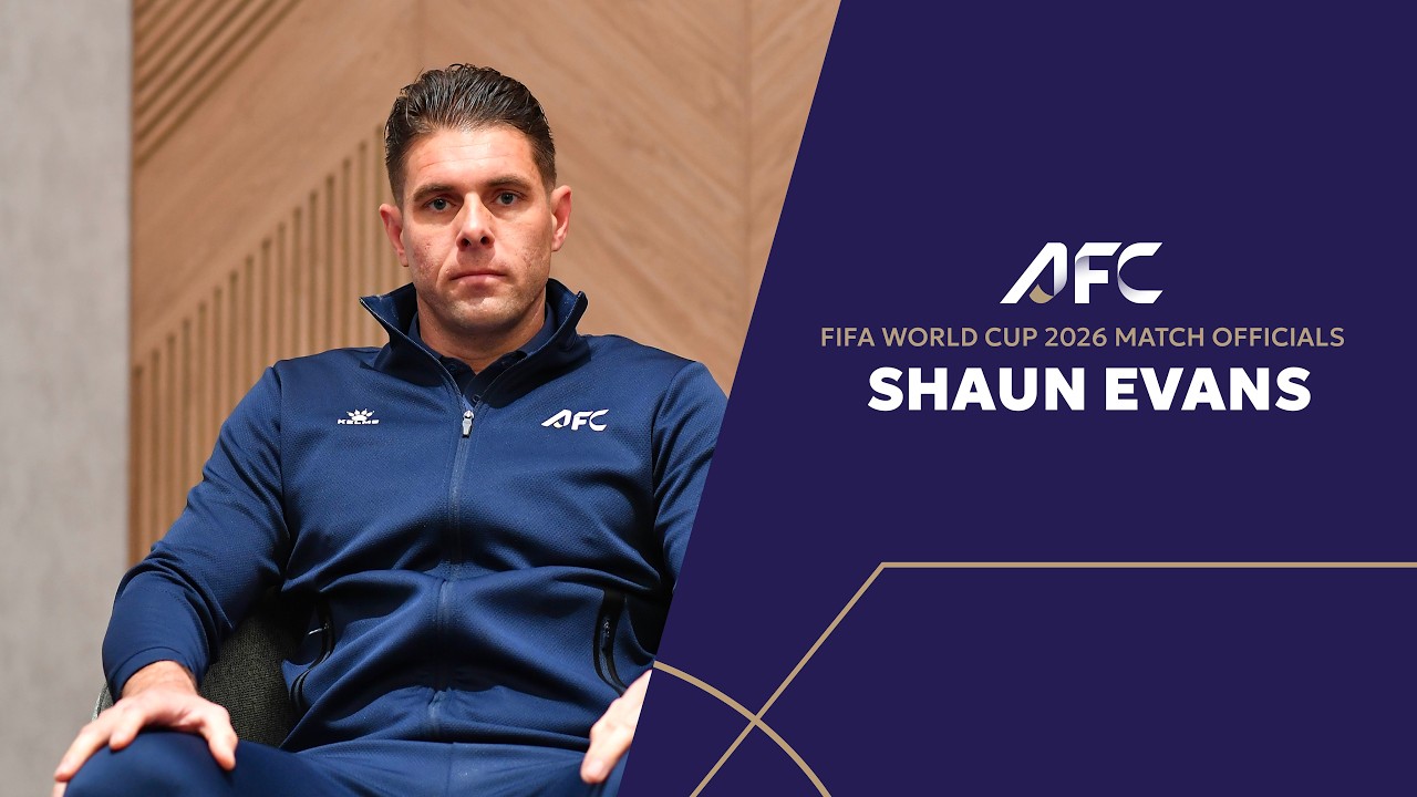 FIFA World Cup 2026 Match Officials - Shaun Evans