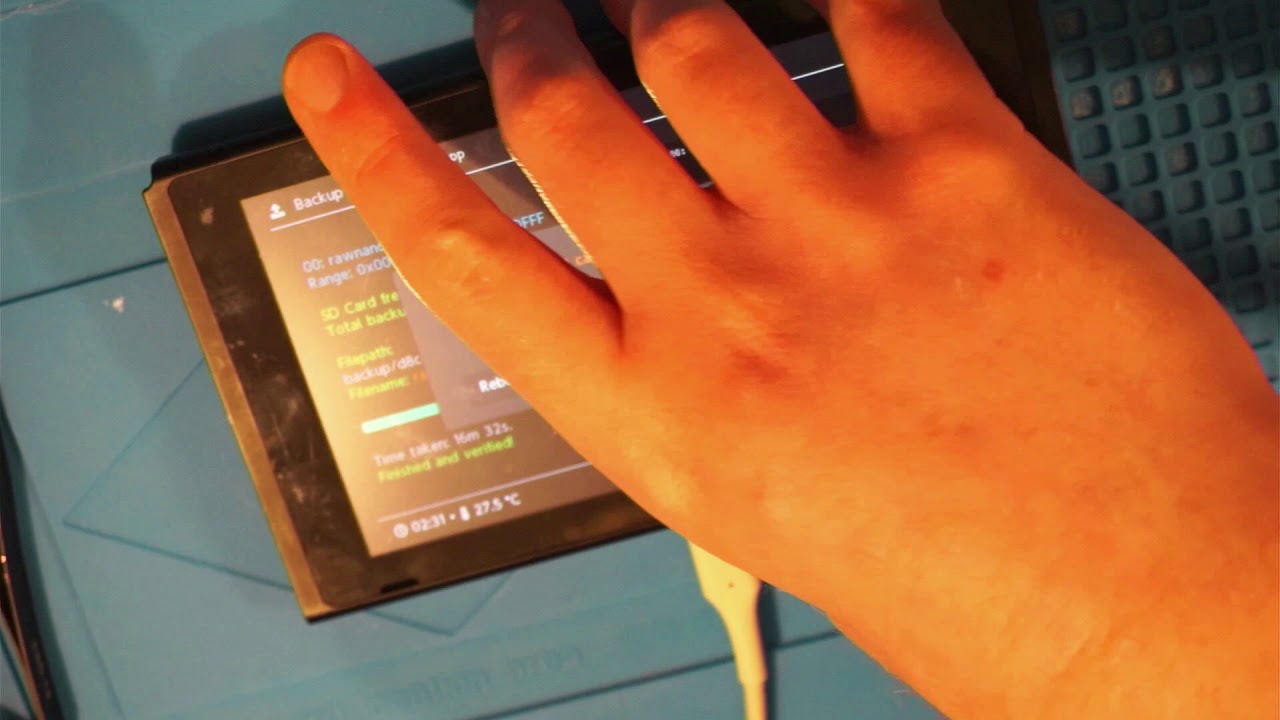Switch NAND Rebuild Guide for Unpatched Switch Console (11.0.1)