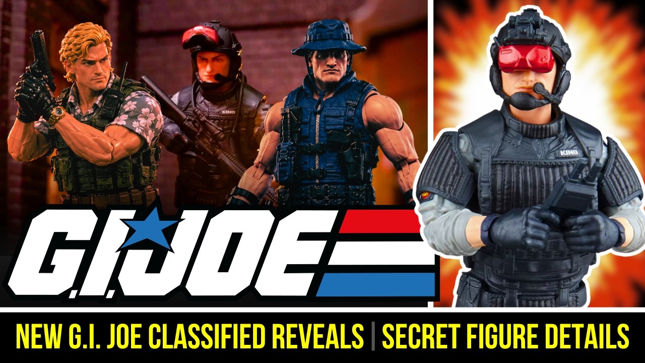 NEW G.I. JOE CLASSIFIED REVEALS! | NEW Storyline Details For Classified | Secret Figure