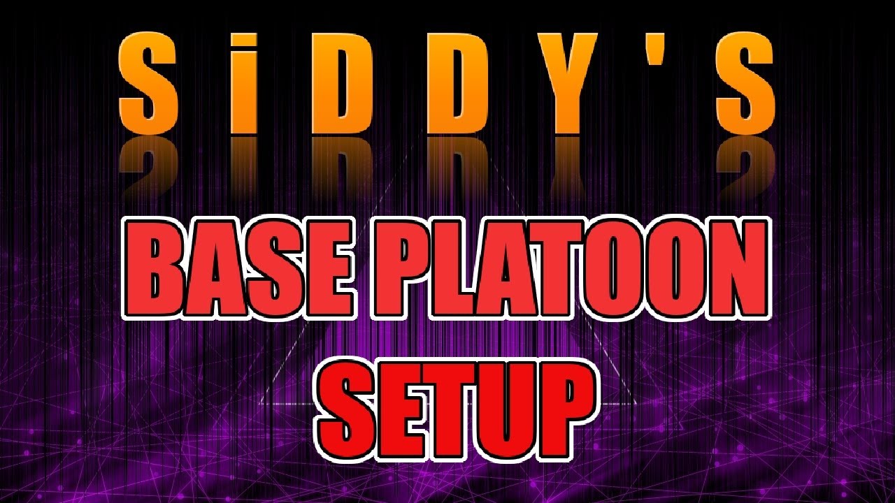 Base Platoon Setup For Players That Asked (War Commander)