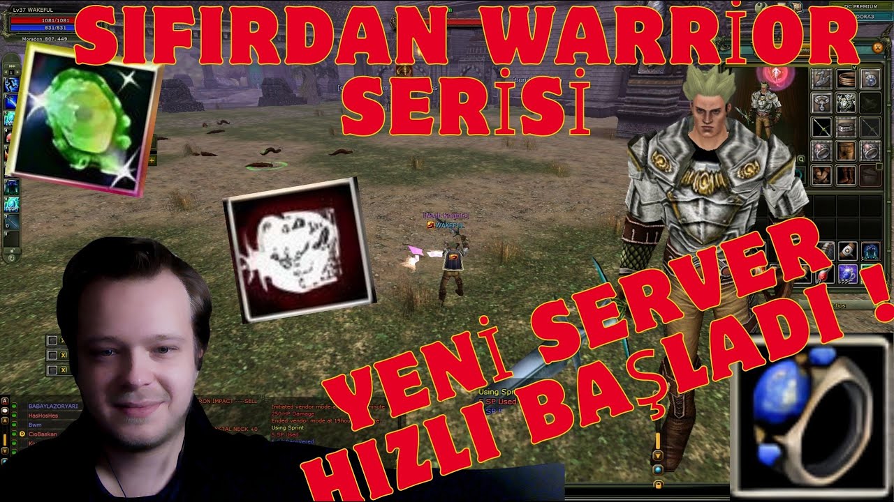 YENİ SERVER BİZE ERKEN GELDİ 14 GB KATLAMALI BAŞLANGI&Ccedil; II KNİGHT ONLİNE FIFINE AMPLİGAME H9 HEADSET