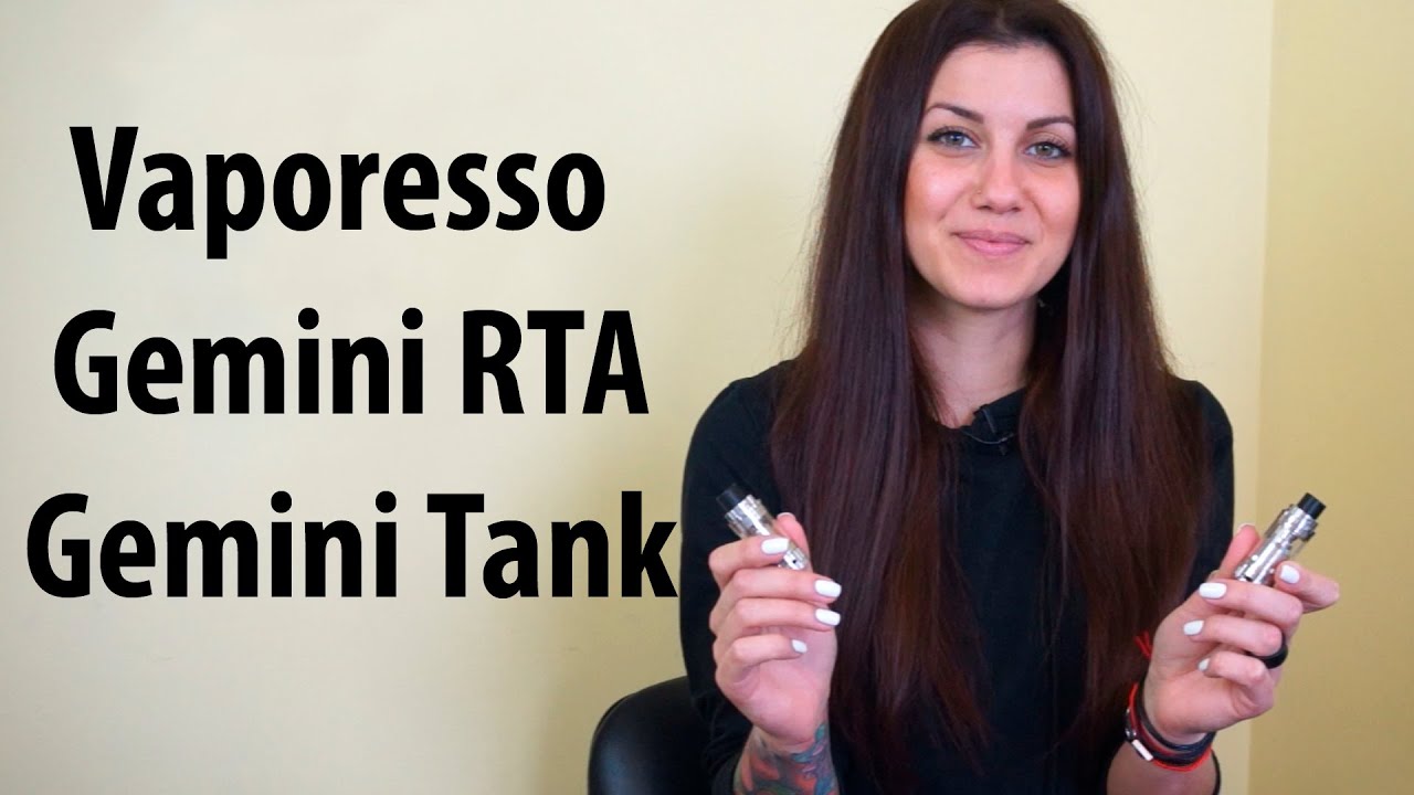 Обзор бакомайзера Vaporesso  Gemini RTA и клиромайзера  Gemini Tank