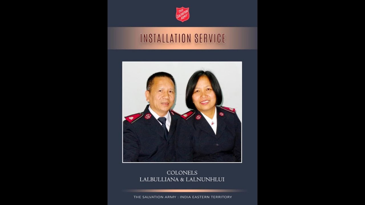 INSTALLATION SERVICE// COLONELS LALBULLIANA TC & LALNUNHLUI  TPWM @AIZAWL TEMPLE CORPS 2025