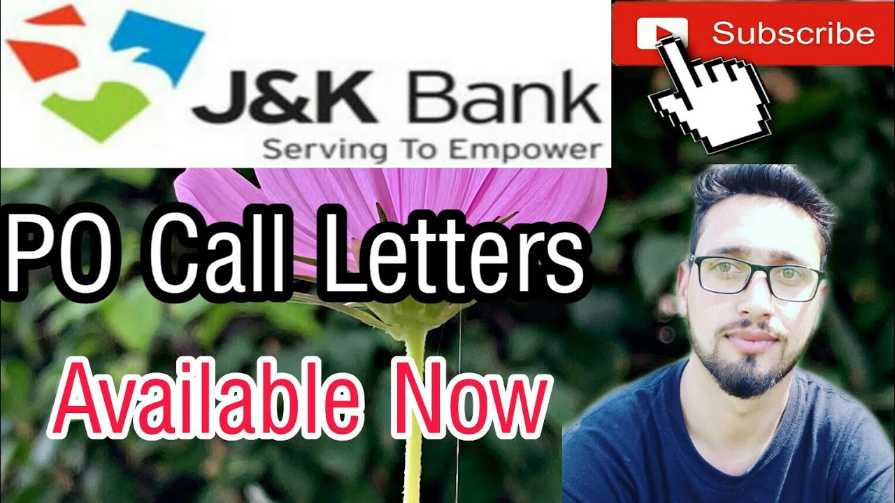 JKBank Fresh Call Letters| JkBank PO| JkBank Banking Associate