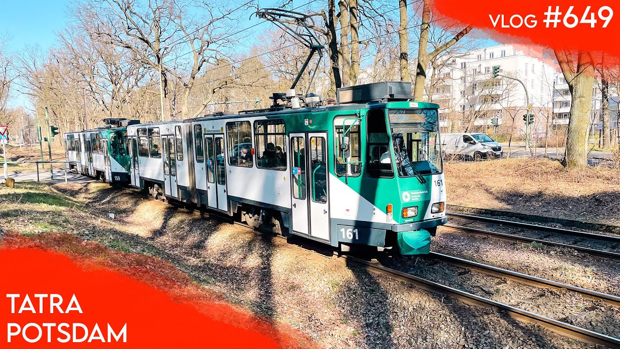 Die Tatra KT4Dm in Potsdam | TripReport | Vlog 649
