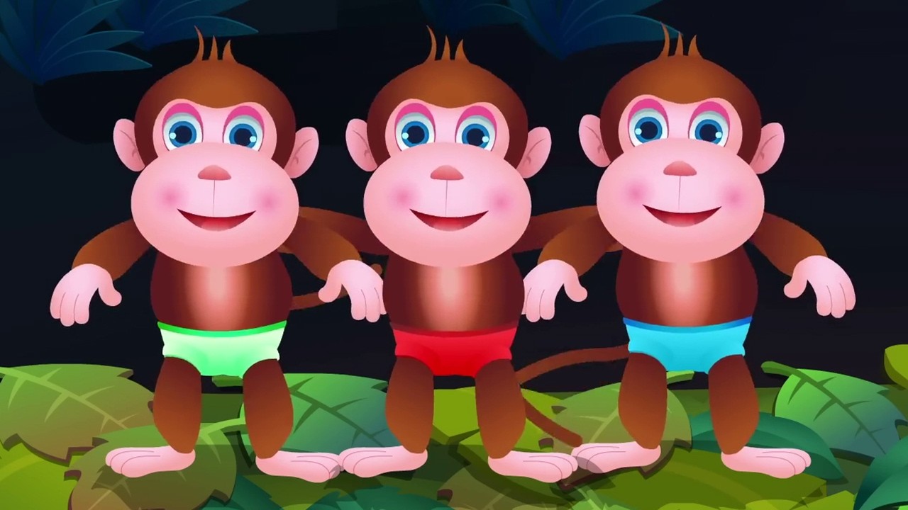 Five Little Monkeys Jump & Laugh Song 🐵😆 | ChuChu TV Style 2 Minute Loop Remix Mashup