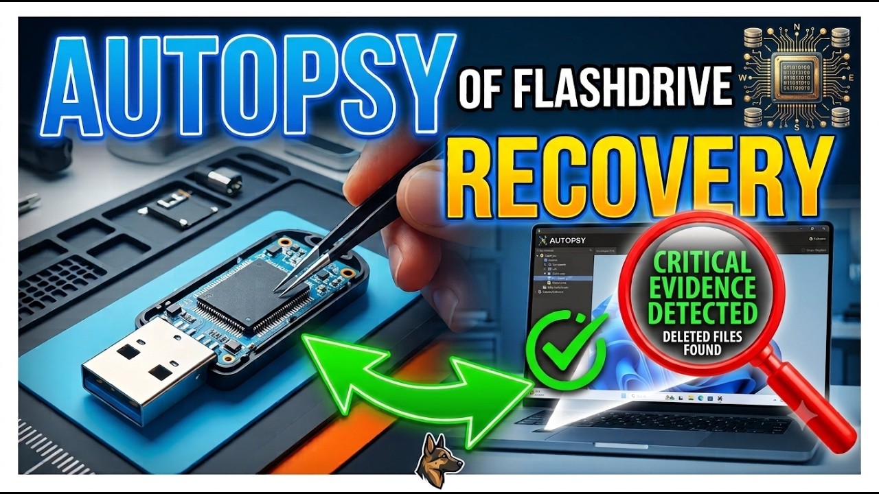 How to Recover Deleted Files | USB Flash Drive Forensics using AUTOPSY